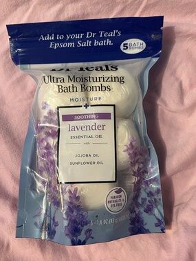 Dr. Teals Ultra Moisturizing Bath Bomb Lavender Set